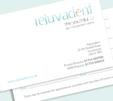 Luxury Appointment Cards -  (Double Sided)